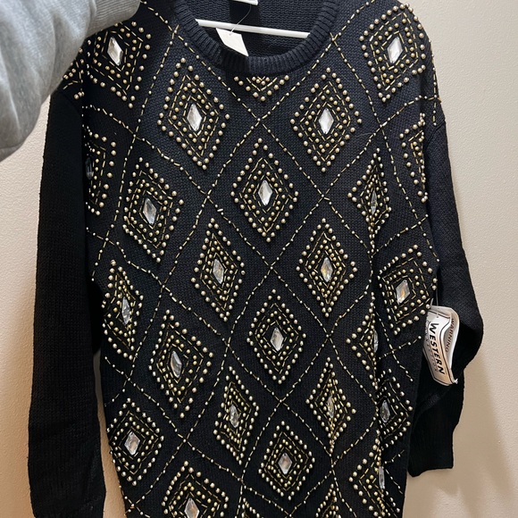 NWT GORGEOUS vintage Western Connection sweater - Picture 5 of 5